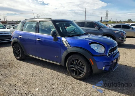 2015 Mini Cooper S Countryman z USA, uszkodzony, nr VIN WMWZC5C56FWP42859
